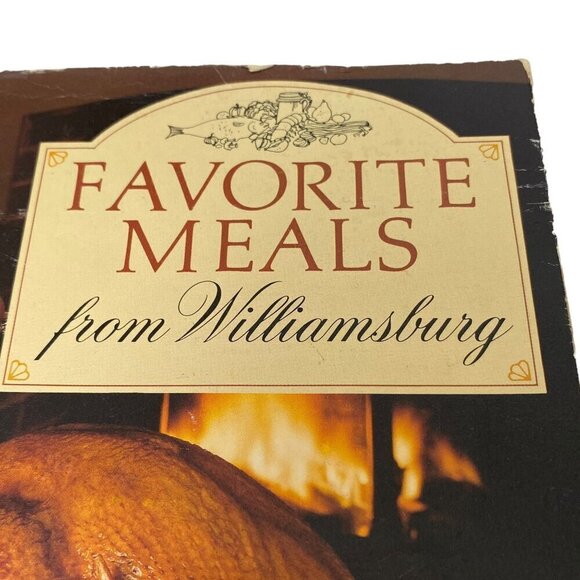 Favorite meals from Williamsburg Cookbook Vintage Book Softcover Recipes - Picture 2 of 16